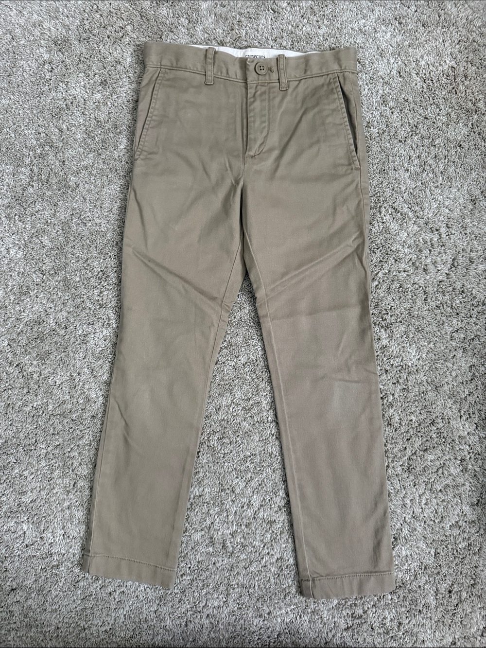 Crewcuts boys Tan Chino Pants